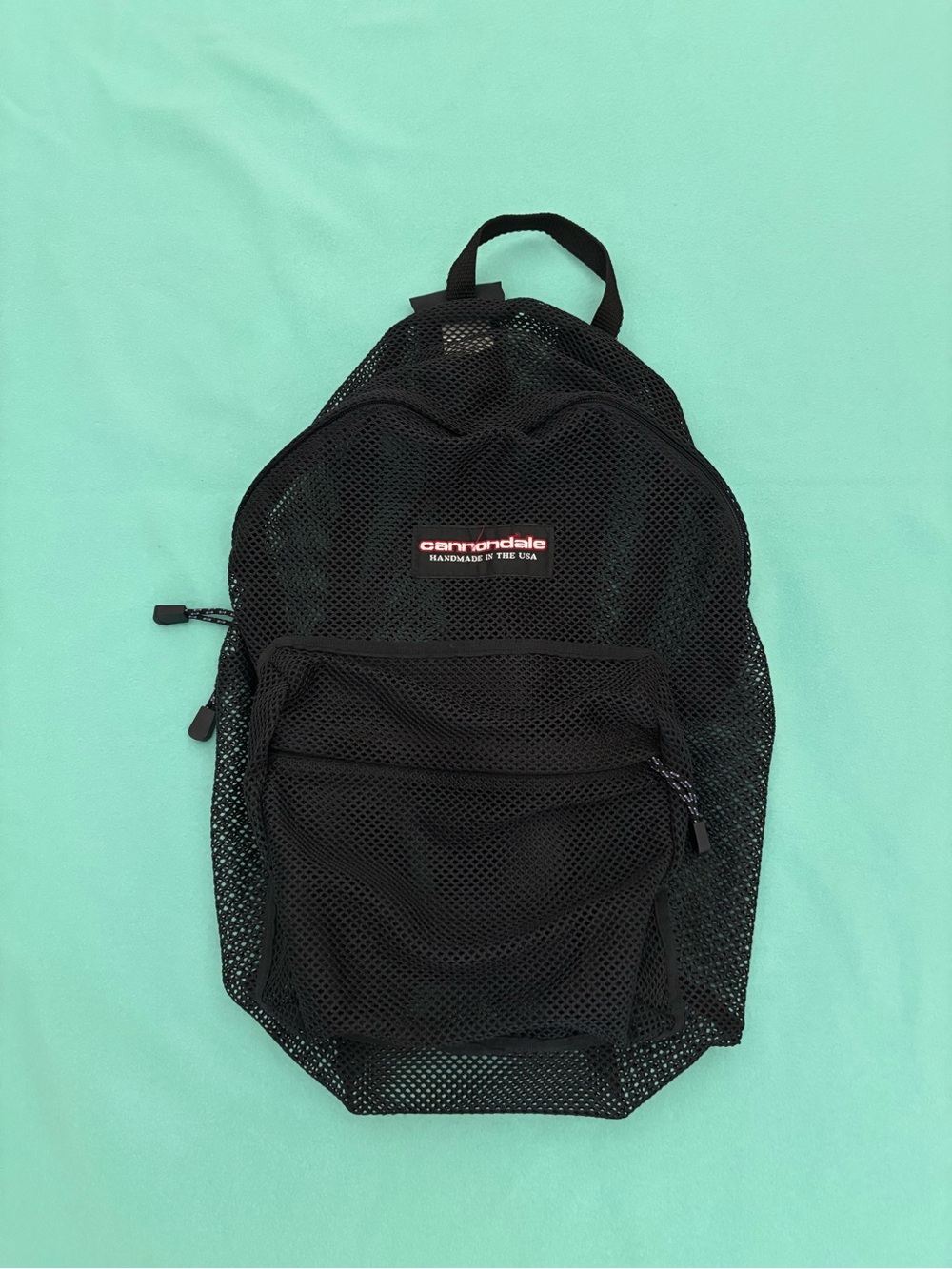 VTG Cannondale Black Mesh Backpack Made in USA